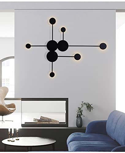 Applique murale LED design blanc chaud pour éclairage de bureau et salon - 5