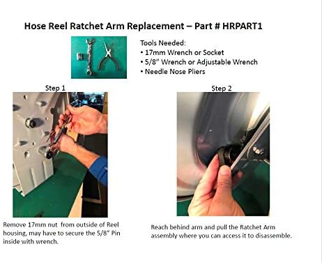Primefit HRPART1 Locking Cam and Spring assembly - Replacement part for Primefit HRRUB380503 Air Hose Reel