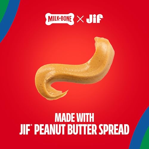 Image of Milk-Bone Natural Peanut Butter Spread with Jif, 4 Pouches