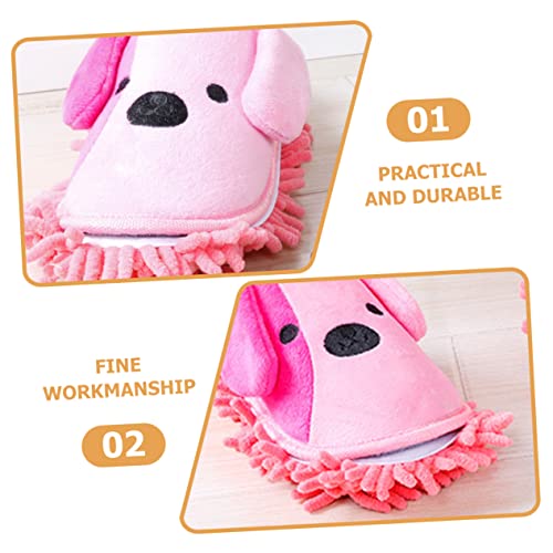 1 Pair Slippers Microfiber Duster Lazy One Slippers Wood Floor Cleaner Mopping Slippers Floor Polishing Slippers Cleaning Slipper Pliable Slippers Dust Mop Slippers Cleaning Tool #TOP6