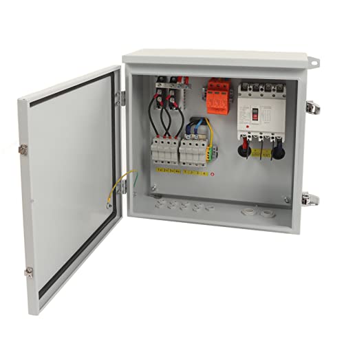 Caja combinadora fotovoltaica y descargador de sobretensiones de 4 cuerdas Oumefar.