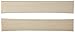 A/C Safe Vinyl Side Panel Replacement Kit for Air Conditioner Installation in Window Frames up to 21