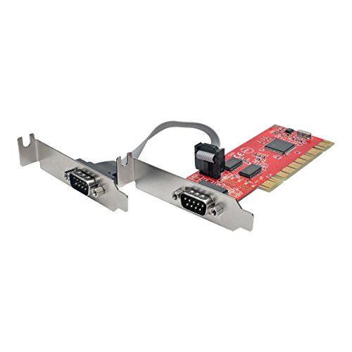 Tripp Lite 2-Port DB9 (RS-232) Serial PCI Card with 16550 UART, Low Profile (PCI-D9-02-LP) #1