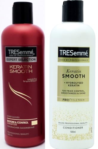 Shampooing TRESemmé Kératine Smooth XL préserve votre lissage au quotidien