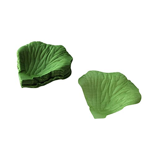 Neo Loons 1000 Pcs Artificial Silk Rose Petals Decoration Wedding Party Color Green #TOP1