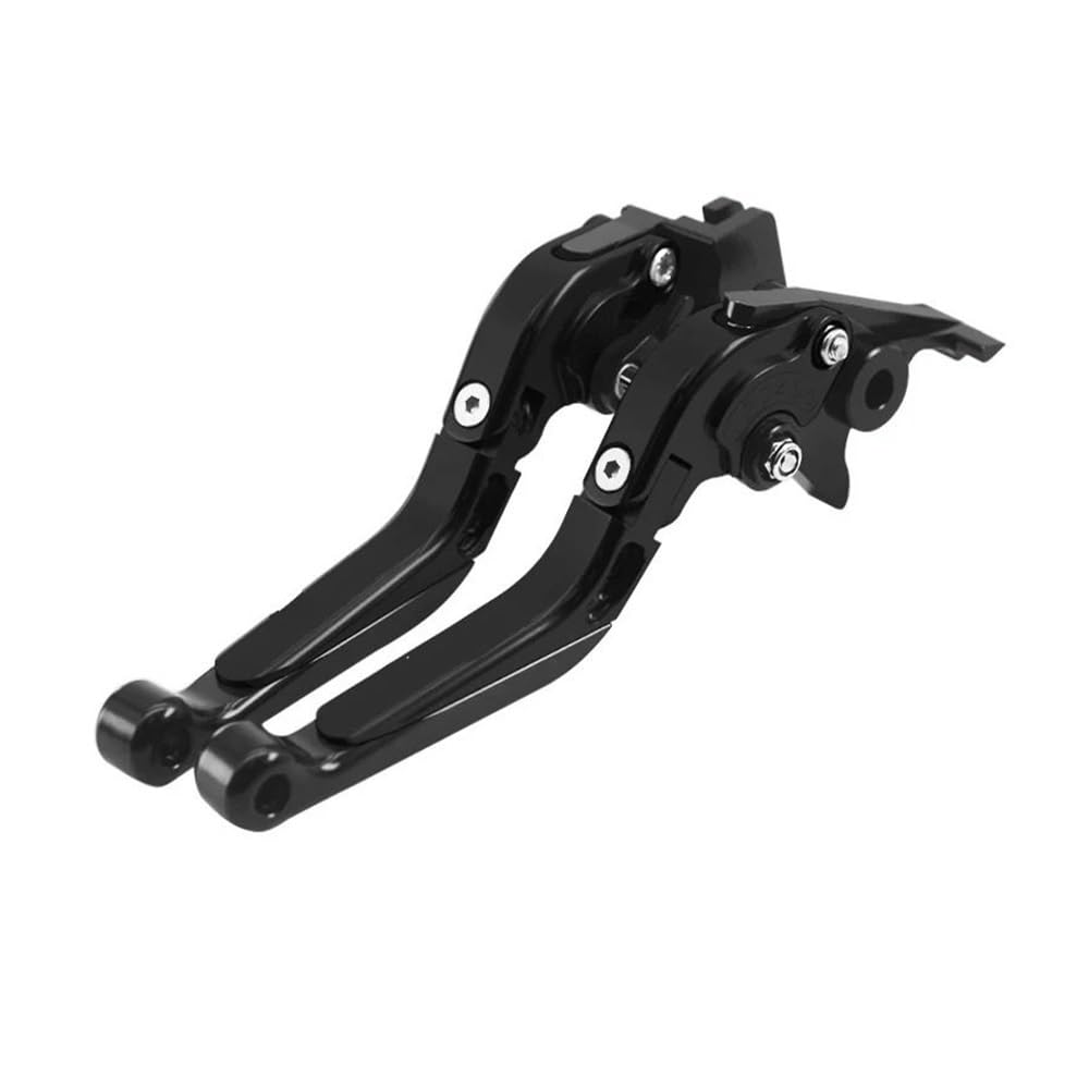 Yuegtik for MT03 for MT25 for MT-03 for MT-25 for Mt03 for Mt25 Motorcycle Adjustable Folding Brake Clutch Levers Handles Clutch Lever(Black T-03)