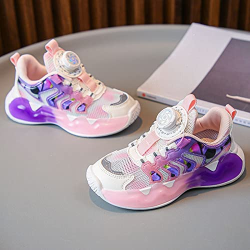 Kids Sneakers for Boys Girls Running Tennis Shoes Basketball Mesh Breathable Athletic Elementary School Shoes4
