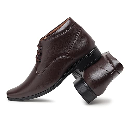 Image of Zixer Synthetic Leather Mens Formal Shoes || Office Formal Shoes Men Stylish|| Formal Shoes for Men Patent Leather Lace Up Party Formal Shoe
