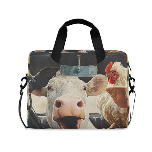 Maletín para laptop con diseño de animales, 13-15.6 pulgadas miniatura 1