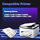 ZIPRINT CLT-P404C P404C Toner Kompatibel Samsung CLT-K404S für Samsung Xpress c480fw Toner/Samsung Xpress c480w Toner/ Samsung Xpress c430w/C430/C430W/samsung c480 Series-4P