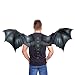 Kids Fantasy Halloween Dinosaurio Dragon Costume Child Animal Mask Wing Tail Accessory (Black)