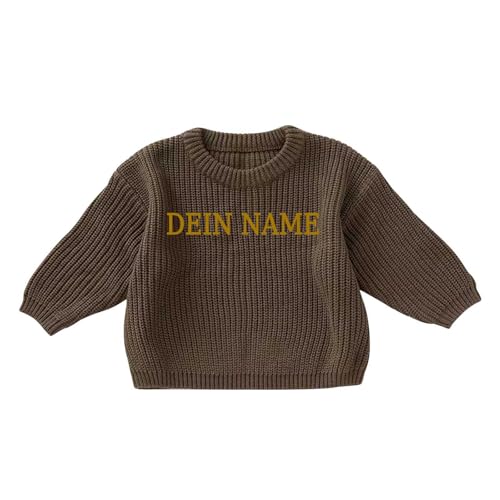 Generisch Personalisierte Pullover Baby Geschenk Personalisiert Strickpullover Kleinkinder Baumwolle Pulli Winterkleidung Jungen/Mädchen Gestrickt Sweatshirt Kinder Baby Kleidung Kaffee 2-3 Jahre Generisch Personalisierte Pullover Baby Geschenk Personalisiert Strickpullover Kleinkinder Baumwolle Pulli Winterkleidung Jungen/Mädchen Gestrickt Sweatshirt Kinder Baby Kleidung Kaffee 2-3 Jahre