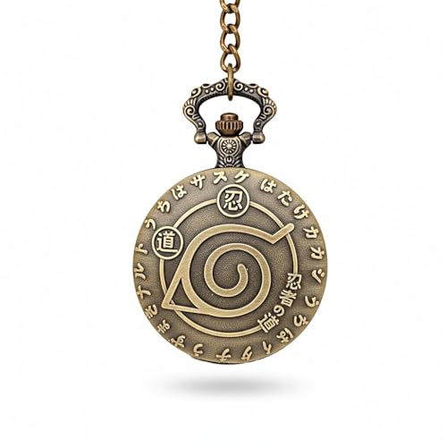 Image of Vintage Quartz Pocket Keychain for Men & Women - Classic Retro Antique Style Anime Marvel Super Hero Timepiece, Decorative Accessory for Bags and Backpacks.