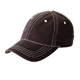 FlexFit Contrast Color Stitched Cap - 6386 (Brown/Stone / S/M)