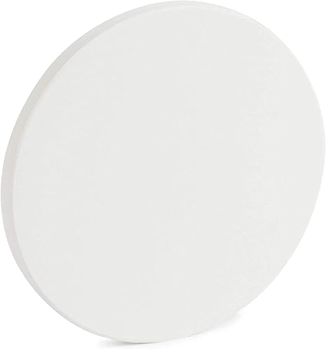 Miniatura 3 de Azulejos de cerámica sin esmaltar para manualidades, posavasos de azulejos de bricolaje (blanco, 4.25 pulgadas, paquete de 12)