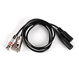 650nm red line laser module industrial laser module adjustable focus line length 19.7″ DC plug diameter 12mm (12mm-line-2pack)