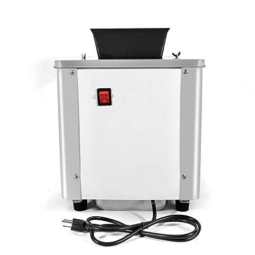 Commercial Meat Cutting Machine Desktop Electric Meat Slicing Shredding Cutting Machine Meat Cutter Slicer 550W 3.5mm Stainless Steel Blade Meat Shred Machine (US STOCK)