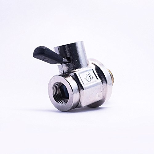 Ez-101(1/2"-20 Unf) Ez Oil Drain Valve With Removable Straight Hose End(H-001) Combo #TOP3