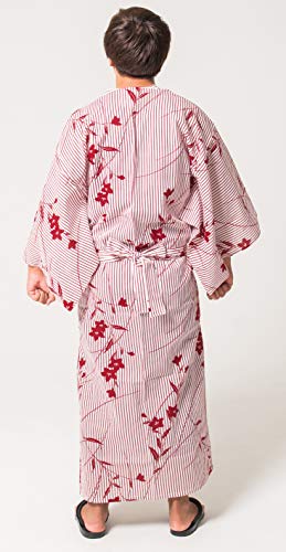 Image of Dita Tokyoin Traditional Made In Japan Cotton Yukata Robe (Japanese Pajama Kimono) Easy Wearing set2