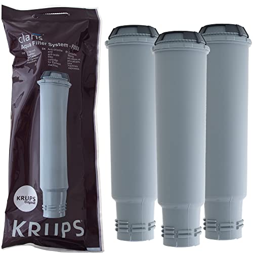 KRUPS F088 Aqua Filter System Water Filtration Cartridge - 3 Pack