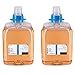 PROVON Foaming Antimicrobial Handwash with Moisturizers, Floral Fragrance, 2000 mL Hand Soap Refill for PROVON FMX-20 Push-Style Dispenser (Pack of 2) â€“ 5286-02