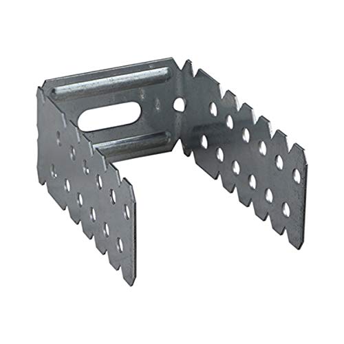 Drywall Brackets - Zinc - 195mm or 295mm - Wall Track Drylining Brackets Wall Joint Plastering (50, 195mm x 30mm)