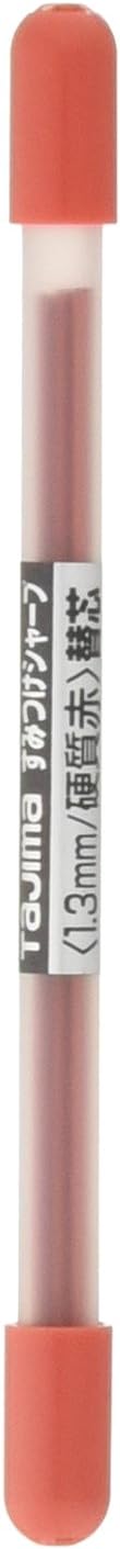 TAJIMA Marking Tools - RED Refill Leads for 1.3mm Sumitsuke Mechanical Pencil with 6 Leads Per Pack - SS13S-RED-T