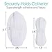 Feeding Tube Pads for Peg/G/J Tube Stomach Stabilizer Accessories Abdominal Support Holder Fixation Adhesive Stickers Patch Individually Packed for Kids Child (Pack of 10)