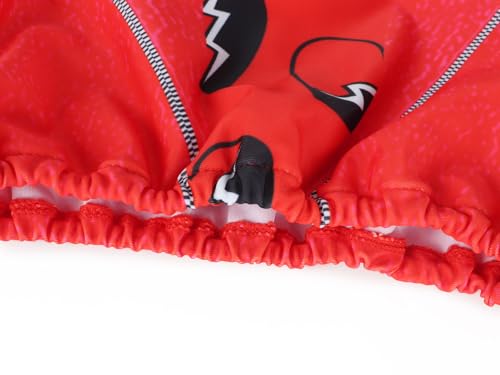 COTRIO Girls Bathing Suit for Toddler Princess Swimsuits Girls' Swimwear Ruffle 2-Piece Bikini Sets Swimming Suit4