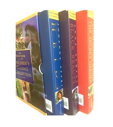 Kingfisher Children's Classics Collection: The Secret Garden, Black Beauty & Heidi Box Set Paperback – January 1, 2005