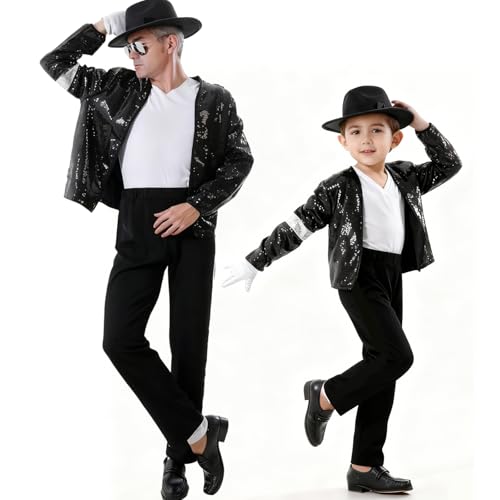 guangmu Dance Costume 4PCS-Include Jacket Hat Glove Sock- Carnival Halloween Costume Role Sequined Play Dance Clothing