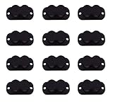 Safety Solutions for Gun Storage Pack of 12 Gun Magnet Concealed Rifle & Shotgun Magnetic Holder (12 Magnet Holders)
