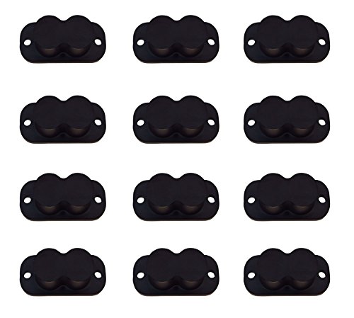SAFETY STORAGE for Gun Storage Pack of 2 Gun Magnet Concealed Rifle & Shotgun Magnetic Holder (12 Magnet Holders)