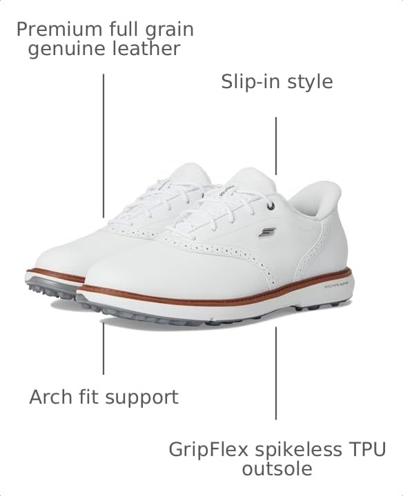 Image of Skechers Men's Prestige Slip-in Arch Fit Golf Shoe