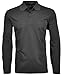 Produktbild Ragman Herren Softknit-Polo Fineliner, Langarm,XL,Schiefer