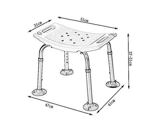 Tabourets de salle de bain ergonomiques pour l'autonomie à la maison