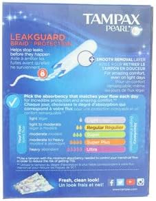 Tampax Pearl Super, 18 Tampons