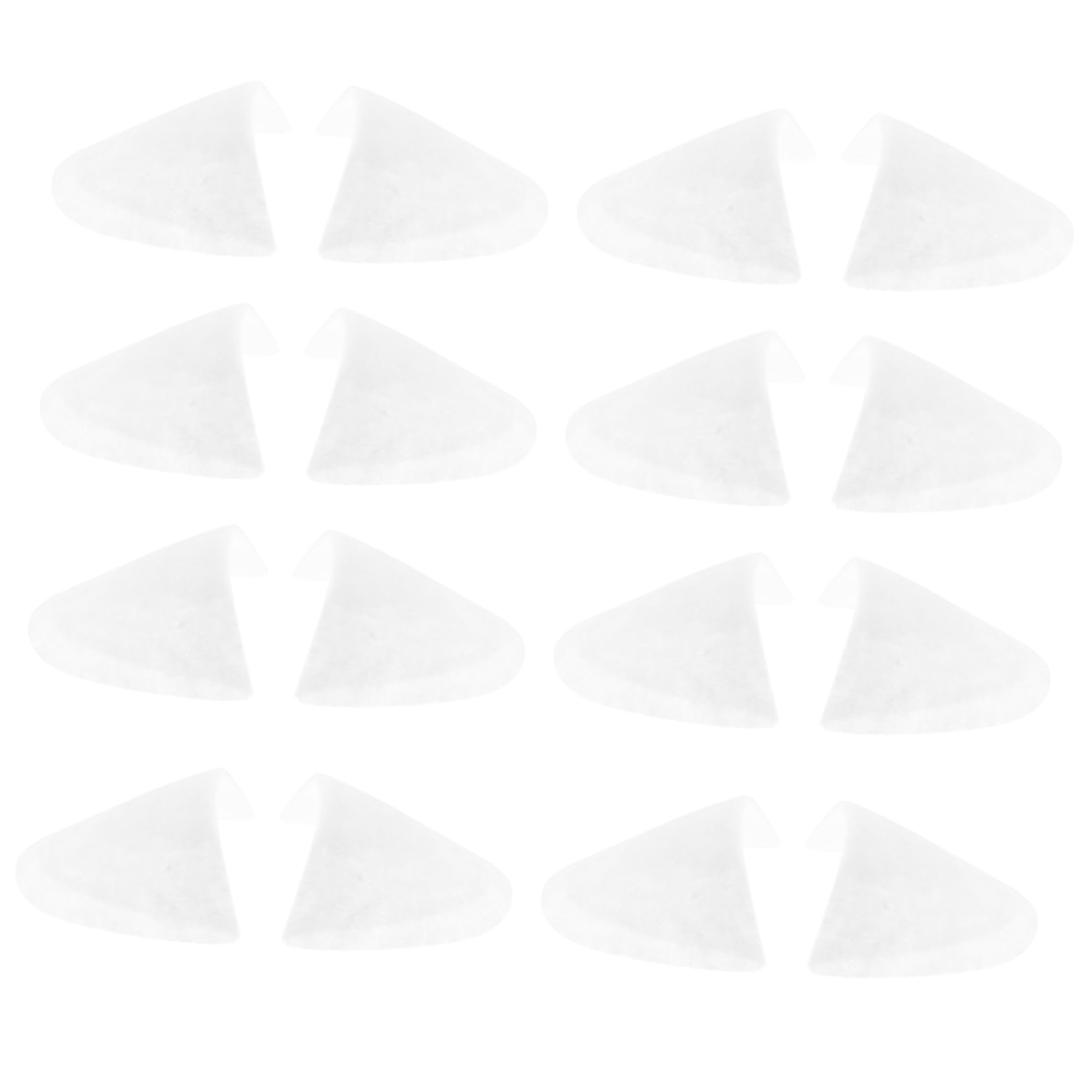 WOFASHPURET 20 Pairs Cotton Shoulder Pads for Women Men Non-slip Shoulder Cushion for Suit Coat