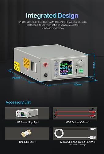Image of RD Digital Control RK6006-C 60V 6A 4 Digit Adjustable AC to DC Lab Bench Power Supply Regulator 360W