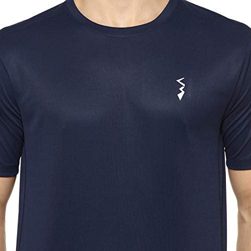 Image of CAHOOT Men's Activewear T-Shirt for Casual Wear | Crew Neck | Short Sleeve | Pull On Closure | Jersey T-Shirt Crafted with Comfort Fit for Everyday Wear