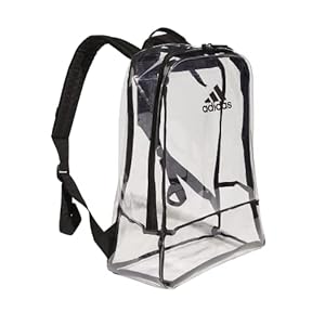 adidas-Backpack-ClearBlack-One-Size adidas Backpack, Clear/Black, One Size