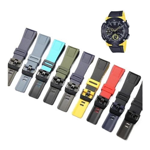Bracelet résine 24mm haute résistance compatible Casio PRG-650 robuste - 6