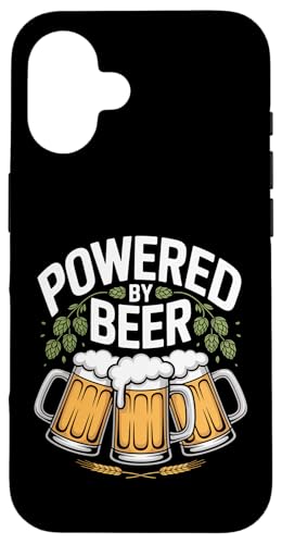 Powered By Beer Celebratory Cheers }OJbv M X}zP[X iPhone 16 p