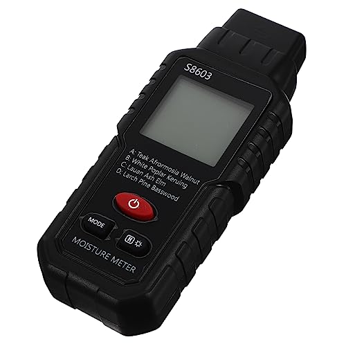 Mipcase Humidimètre Pour Mur Testeur Humidité Intérieur Hygromètre Sans Batterie Avec Écran Lcd Et Enregistrement De Valeurs Minimales Et Maximales