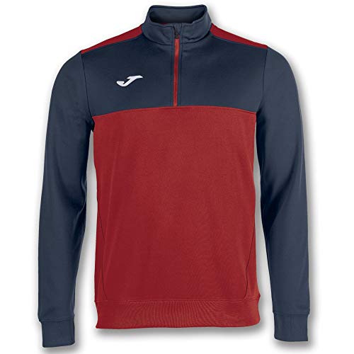 Joma Winner Sudadera, Hombre, Rojo-Marino, L