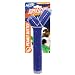 Nerf Dog 10in TPR/PP Scented Peanut Butter SuperScent Stick Solid Core -Clear/Blue, (NF-7133)