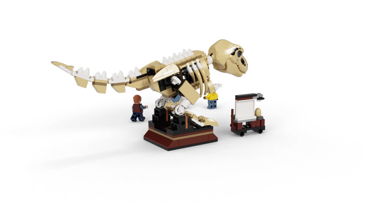 LEGO Jurassic World T. rex Dinosaur Fossil Exhibition 76940