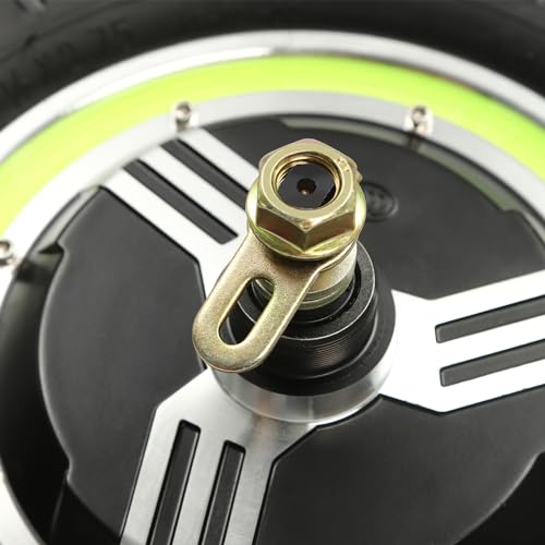 24V/12-inch Electric Brushless Gearless Motor Kit, 350W Motor Electronic Brake Disc Brake, Electric Brushless Motor Gear Front Rear Drive Wheel Hub for 10-14\" Electric Scooters & Electric Cars