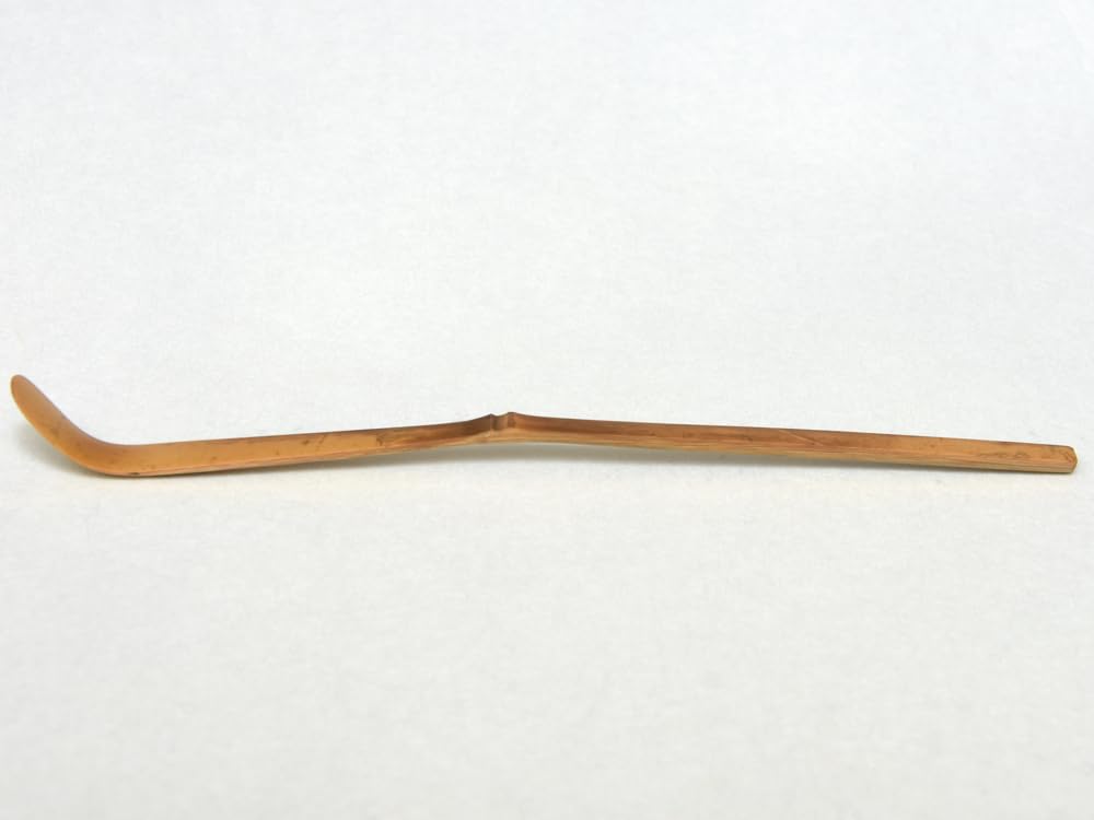 Amazon.co.jp: 前大徳寺大橋香林（造）茶杓銘「惜別」共筒共箱茶道具漆
