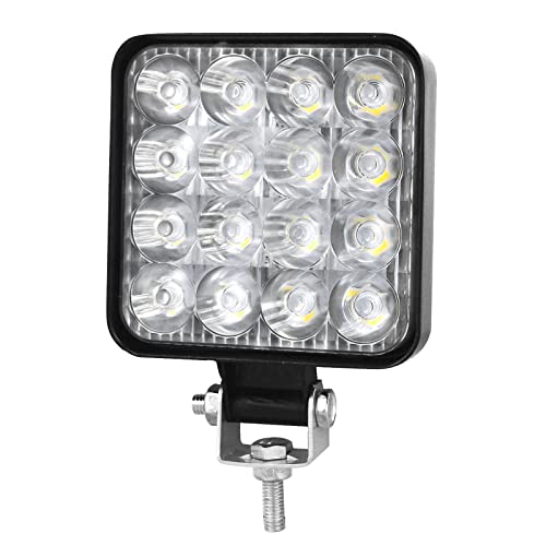 AUXTINGS 1 pezzi 10 cm 48W Faro da Lavoro Led